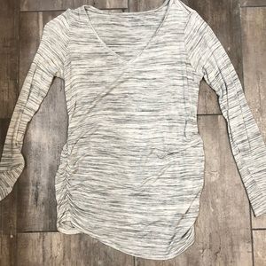 Long sleeve maternity top